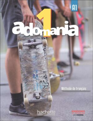 کتاب آموزش زبان فرانسه Adomania 1: A1 - Livre + Cahier + Audio