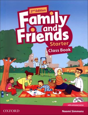 کتاب فمیلی استارتر زبان انگلیسی Family And Friends Starter: SB + WB + DVD