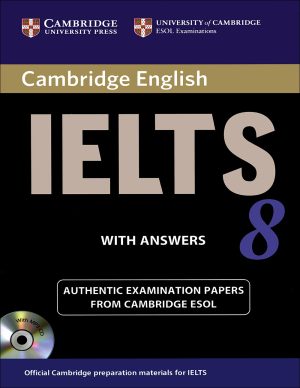 کتاب کمبریج آیلتس 8 زبان انگلیسی Cambridge English IELTS 8 + CD