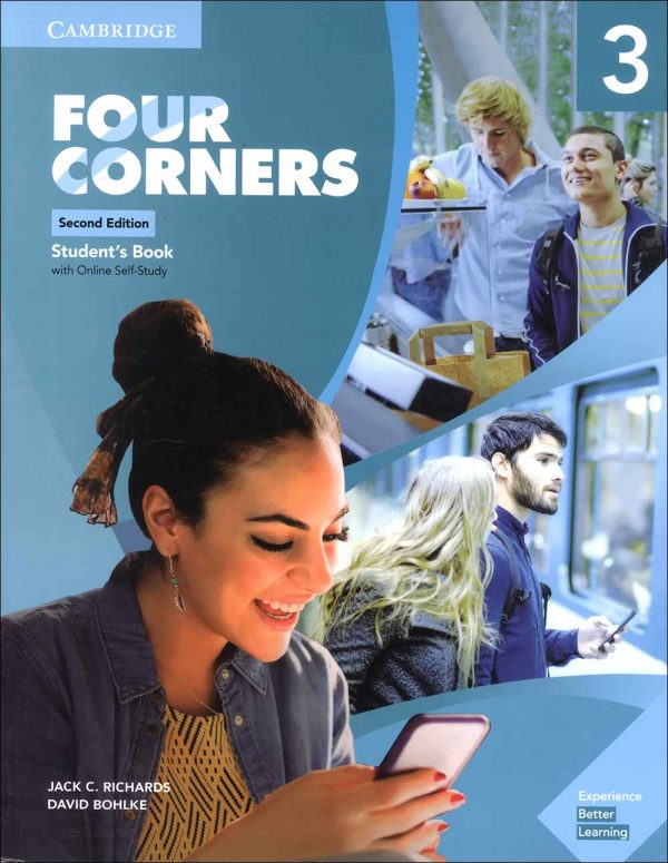 کتاب زبان انگلیسی Four Corners 3 - Second Edition: SB + WB + DVD