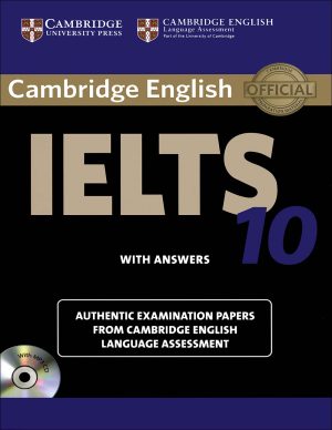 کتاب کمبریج آیلتس 10 زبان انگلیسی Cambridge English IELTS 10 + CD