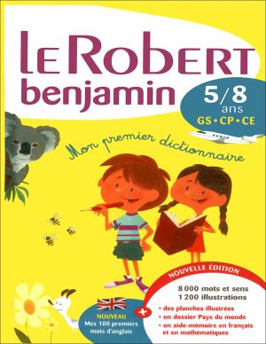 دیکشنری زبان فرانسه Dictionnaire Le Robert Benjamin