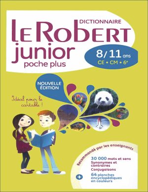 دیکشنری زبان فرانسه Dictionnaire Le Robert Junior poche plus