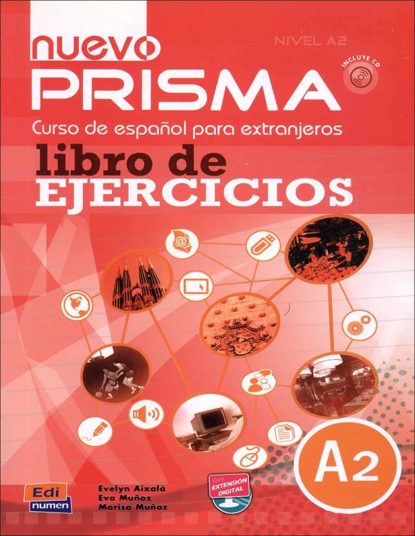 کتاب پریسما زبان اسپانیایی Nuevo Prisma A2: Coursebook + Workbook + CD