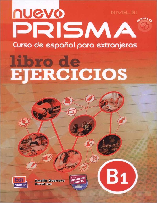 کتاب پریسما زبان اسپانیایی Nuevo Prisma B1: Coursebook + Workbook + CD