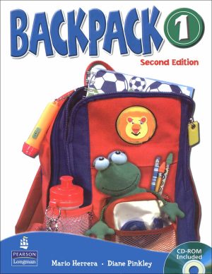 کتاب بک پک 1 زبان انگلیسی Backpack 1 - Second Edition: SB + WB + DVD