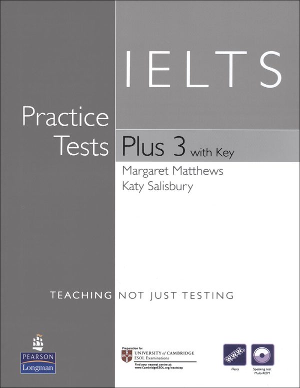 کتاب آمادگی آزمون آیلتس زبان انگلیسی IELTS Practice Tests Plus 3