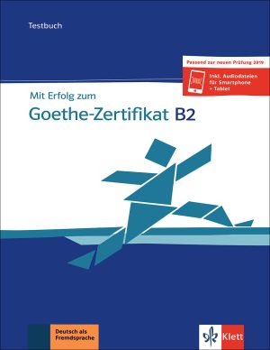 کتاب آزمون آلمانی Mit Erfolg zum Goethe-/ÖSD-Zertifikat B2: Testbuch + CD