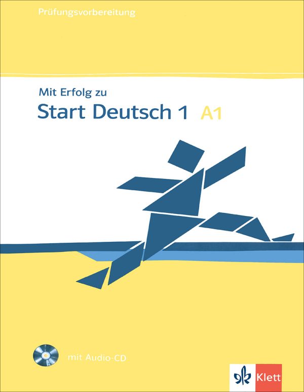 کتاب آزمون زبان آلمانی Mit Erfolg zu Start Deutsch A1: Prüfungsvorbereitung + CD