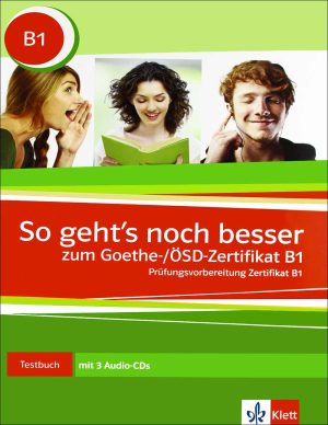 چاپ رنگی کتاب زبان آلمانی So geht's noch besser B1: Testbuch + DVD