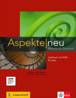 کتاب اسپکته جدید زبان آلمانی Aspekte neu B1 plus: Lehrbuch + Arbeitsbuch + DVD