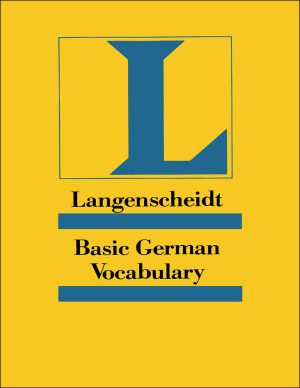 واژه نامه آلمانی- انگلیسی Langenscheidt Basic German Vocabulary