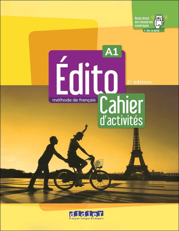 ویرایش دوم و جدید کتاب ادیتو زبان فرانسه Edito A1 - 2e édition: Livre + Cahier + DVD