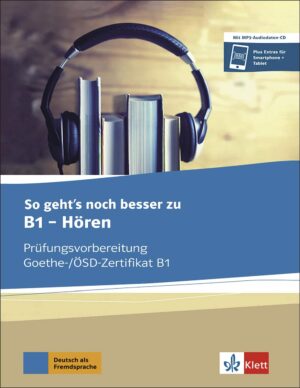 کتاب آمادگی آزمون زبان آلمانی So geht’s zu B1 - Hören