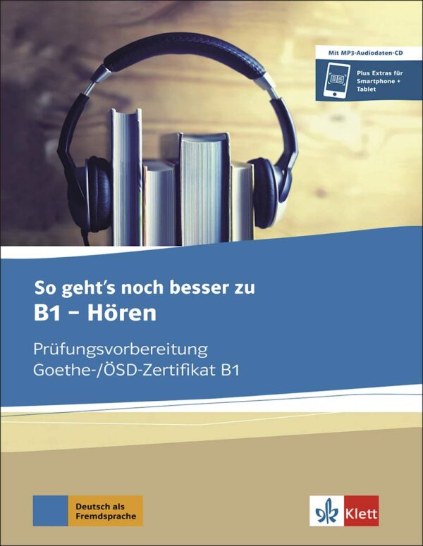 کتاب آمادگی آزمون زبان آلمانی So geht’s zu B1 - Hören