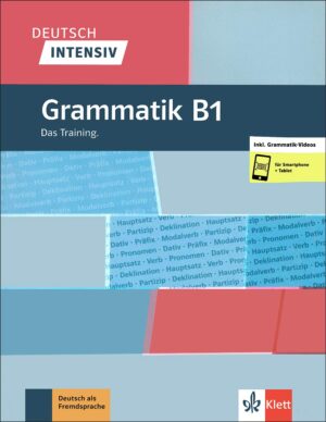 کتاب زبان آلمانی Deutsch Intensiv Grammatik B1: Das Training. + CD