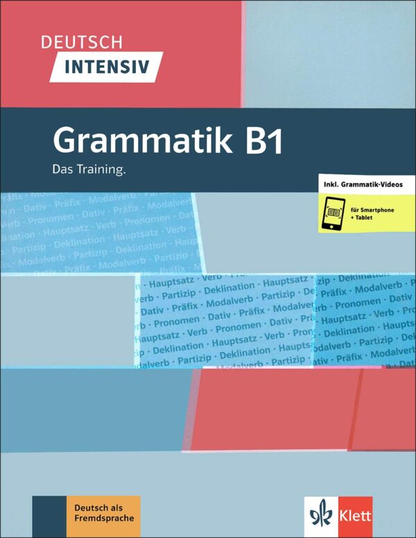 کتاب زبان آلمانی Deutsch Intensiv Grammatik B1: Das Training. + CD