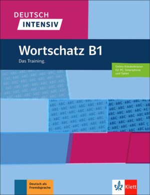 کتاب زبان آلمانی .Deutsch Intensiv Wortschatz B1: Das Training