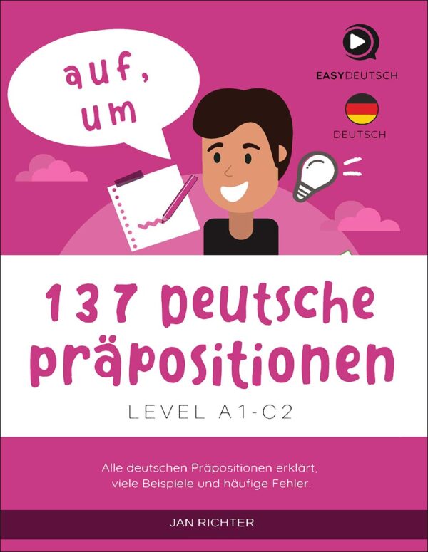 کتاب گرامر زبان آلمانی 137Deutsche Präpositionen - Level A1C2