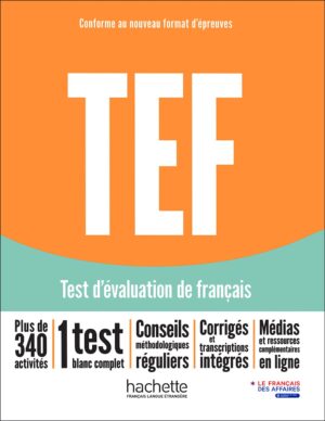 کتاب آمادگی آزمون زبان فرانسه TEF Livre d'entraînement - Nouvelle Edition + CD