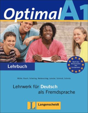 کتاب آموزش زبان آلمانی اپتیمال Optimal A1: Lehrbuch + Arbeitsbuch + CD