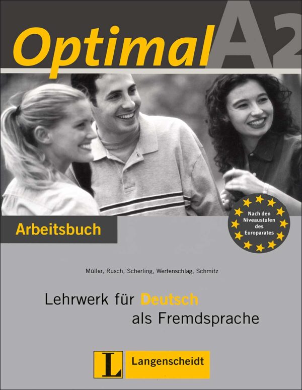 کتاب آموزش زبان آلمانی اپتیمال Optimal A2: Lehrbuch + Arbeitsbuch + CD