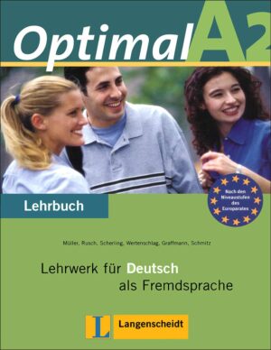 کتاب آموزش زبان آلمانی اپتیمال Optimal A2: Lehrbuch + Arbeitsbuch + CD
