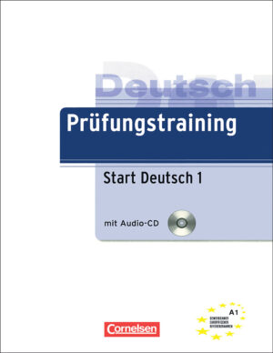 کتاب آمادگی آزمون زبان آلمانی Prüfungstraining - Start Deutsch 1 + CD