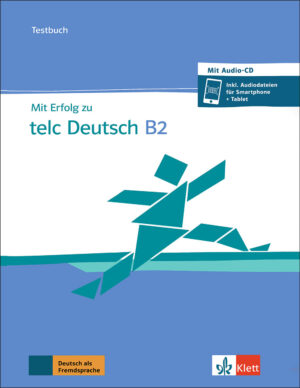 کتاب آزمون آلمانی Mit Erfolg zu Telc Deutsch B2: Testbuch + Audio