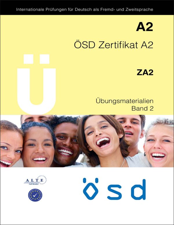 کتاب آزمون آلمانی ÖSD Zertifikat A2: Übungsmaterialien Band 2 + Audio