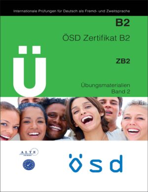 کتاب آزمون آلمانی ÖSD Mittelstufe Deutsch B2 Übungsmaterialien Band 2 + Audio